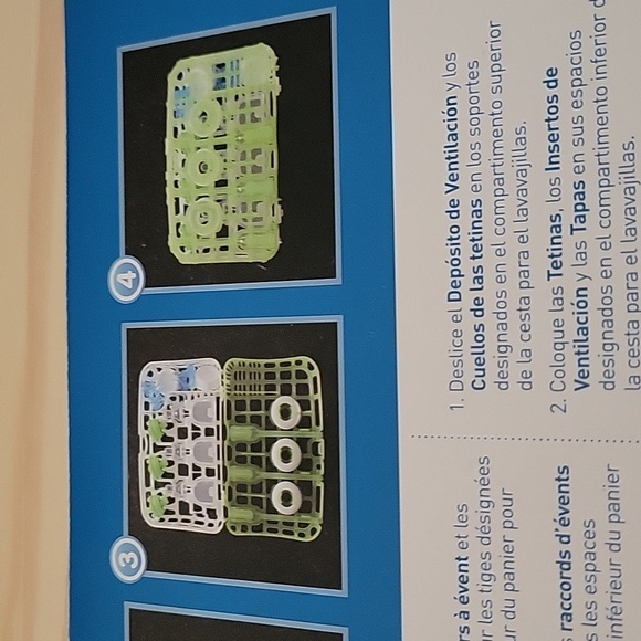 NWOT Dr. Brown natural flow dishwasher basket - Picture 11 of 11